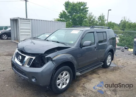 2012 Nissan Pathfinder Sv из США, поврежденный, VIN 5N1AR1NB1CC622986